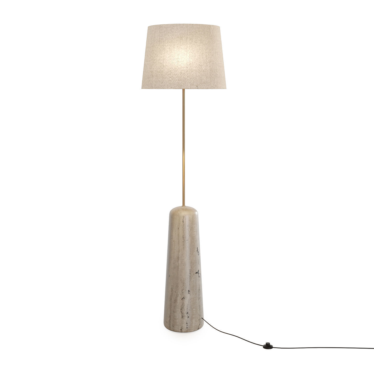 Kaya floor lamp 3D model_2
