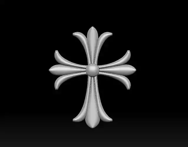 3D Printed Model of Jesus Cross 3D print model