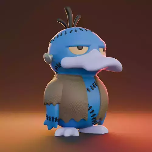 PSYDUCK frankenstein halloween pokemon