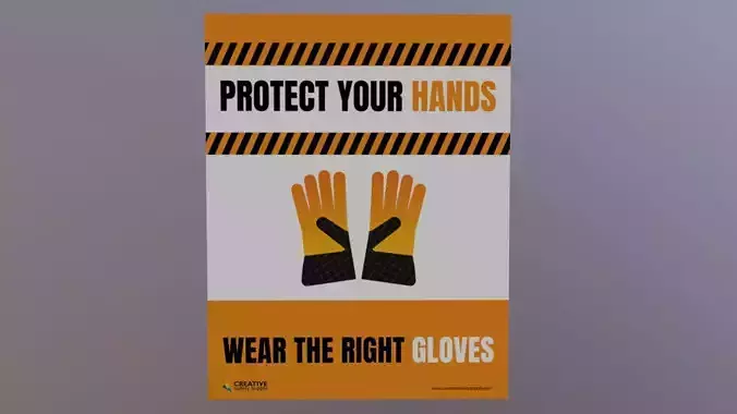GLOVES Safety Poster