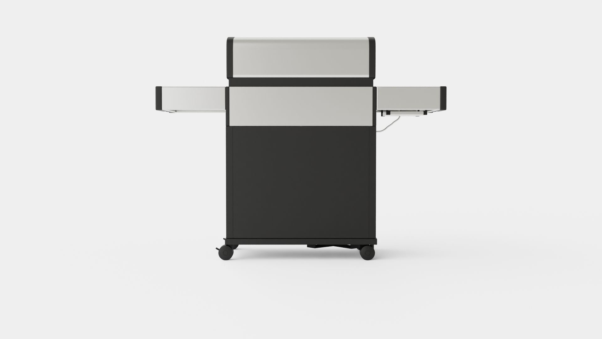 Barbecue Grill Low-poly 3D model_4