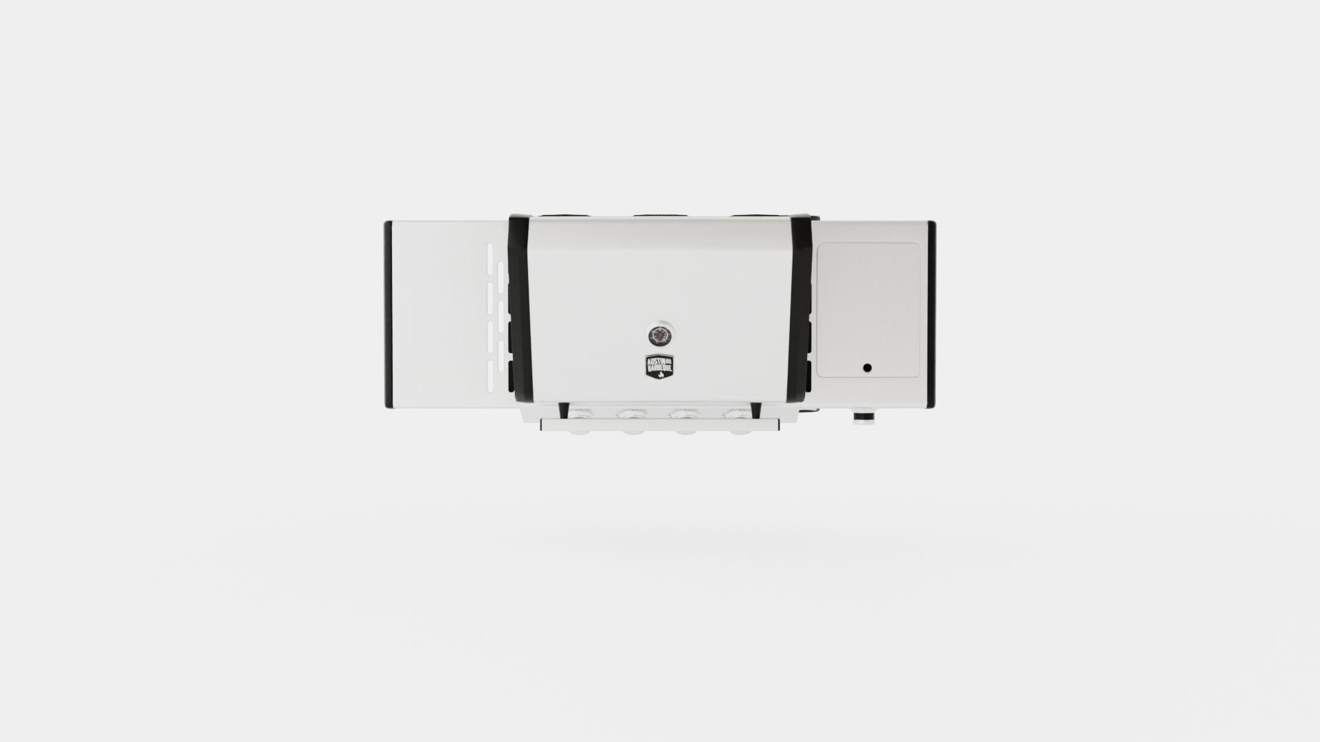 Barbecue Grill Low-poly 3D model_5