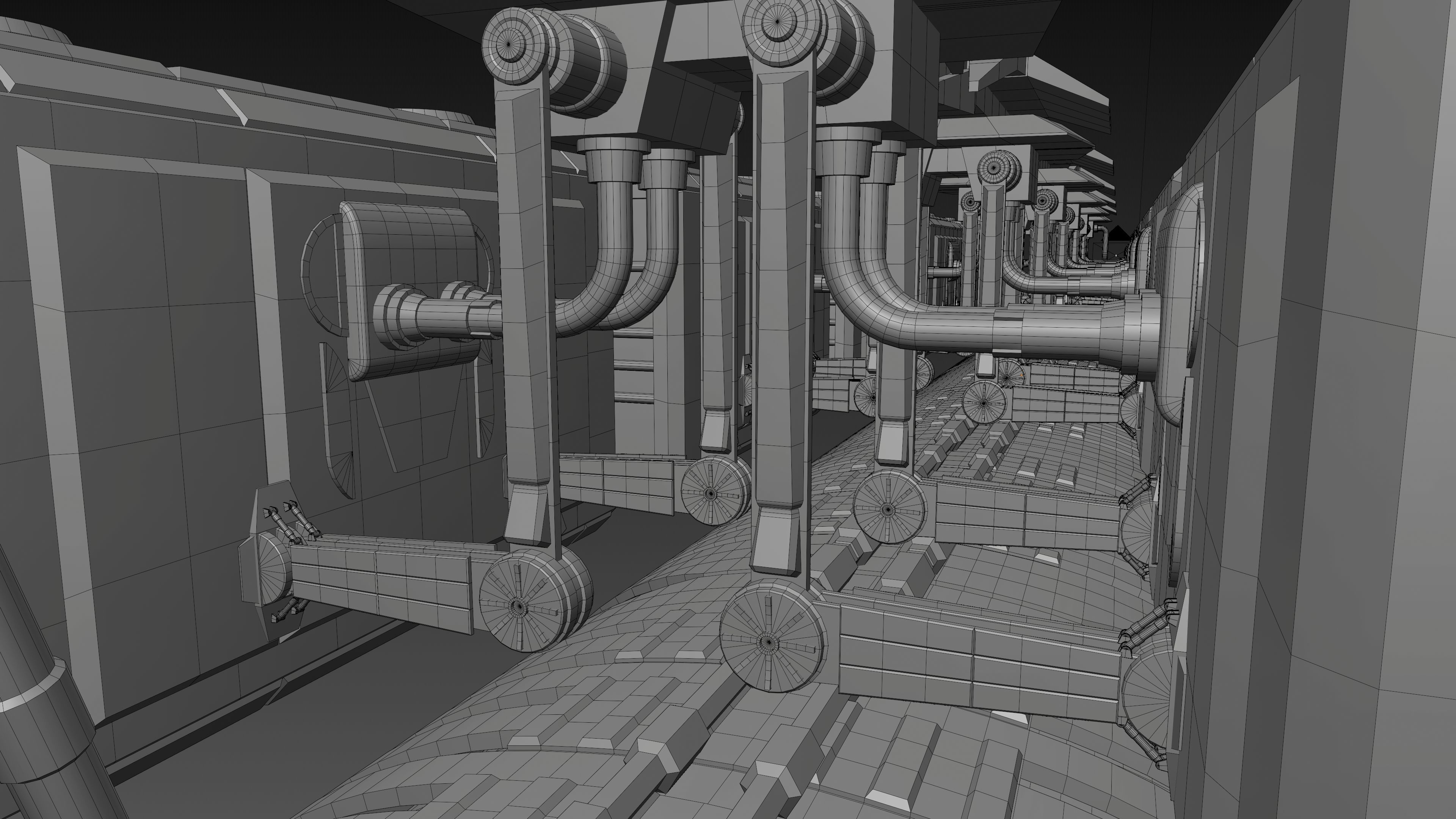 Battlestar Galactica - Perseus Freighter 3D model_17