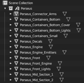 Battlestar Galactica - Perseus Freighter 3D model_20