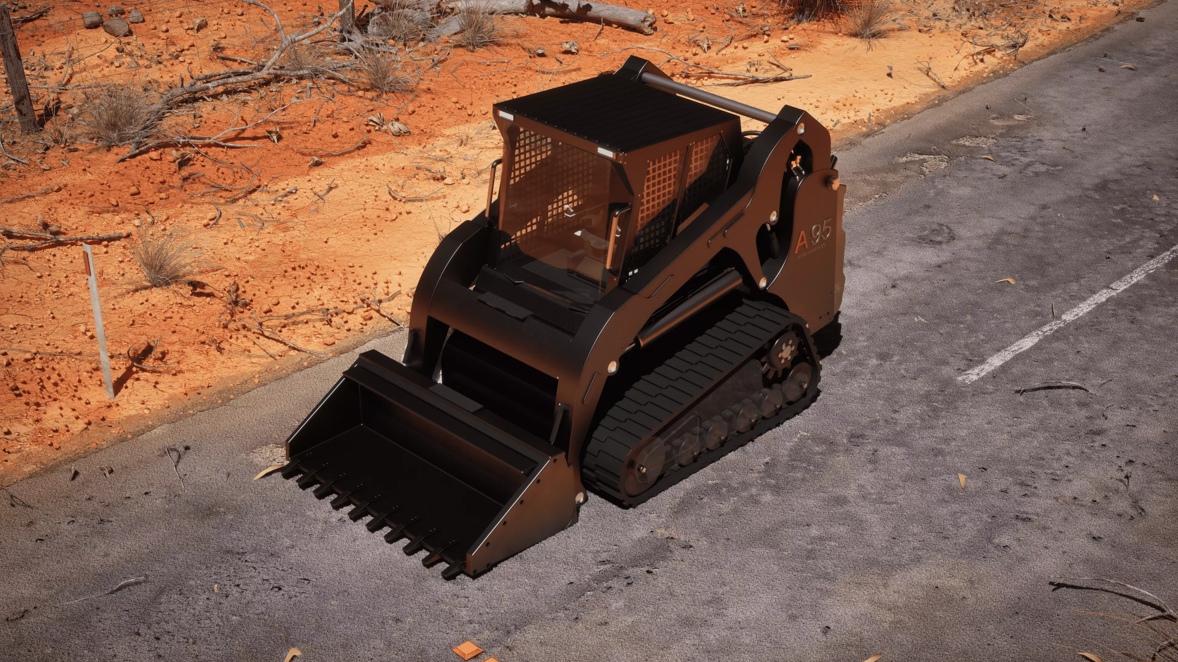 loader 3D model