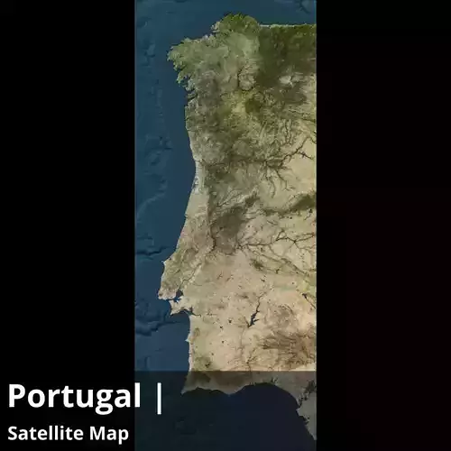 Portugal Satellite Day 22k High resolution Maps and masks