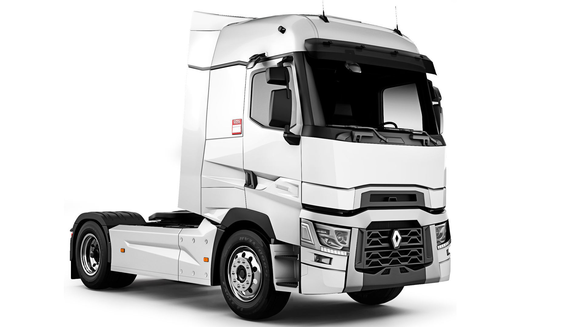 Renault T520 4x2 2018 3D model_6