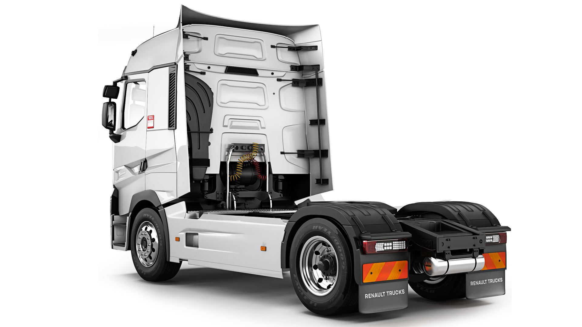 Renault T520 4x2 2018 3D model_2