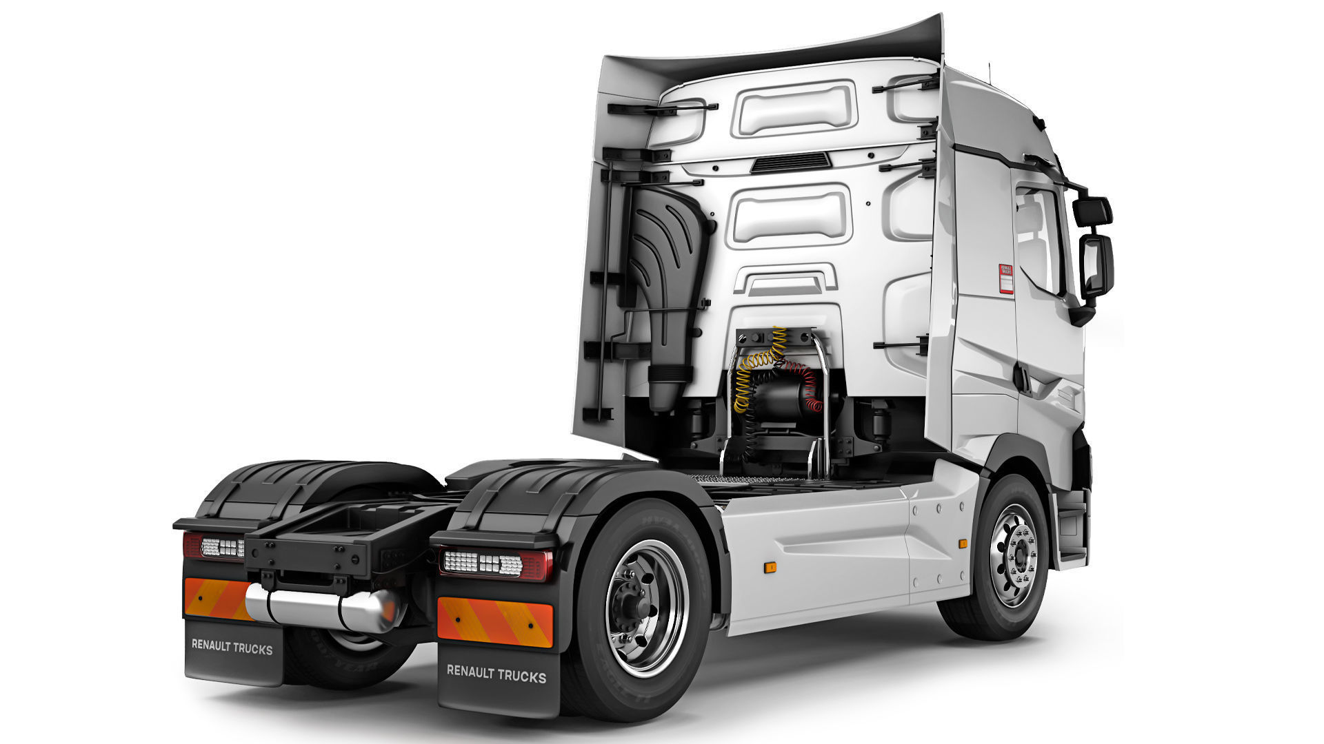 Renault T520 4x2 2018 3D model_4