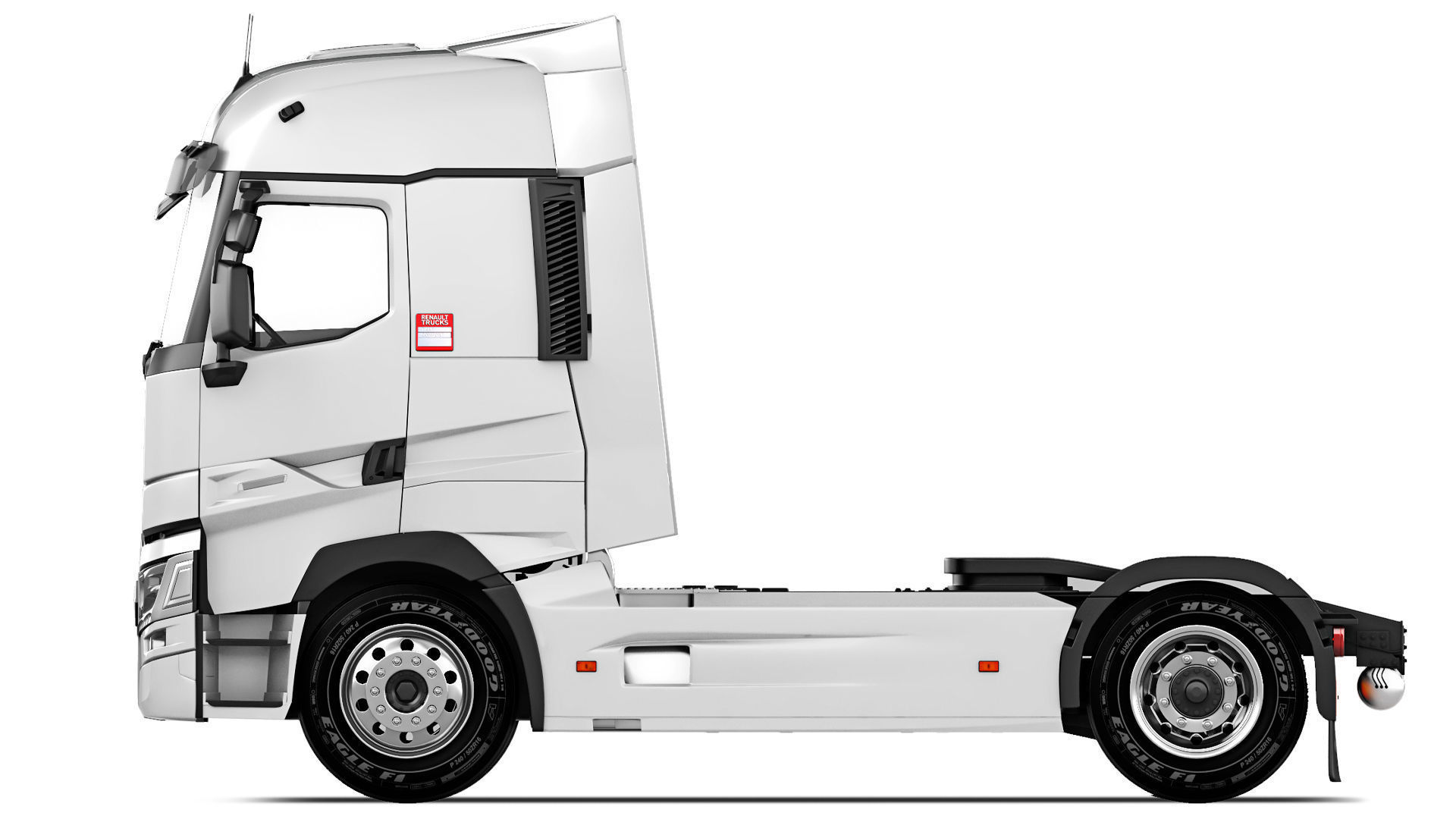 Renault T520 4x2 2018 3D model_1