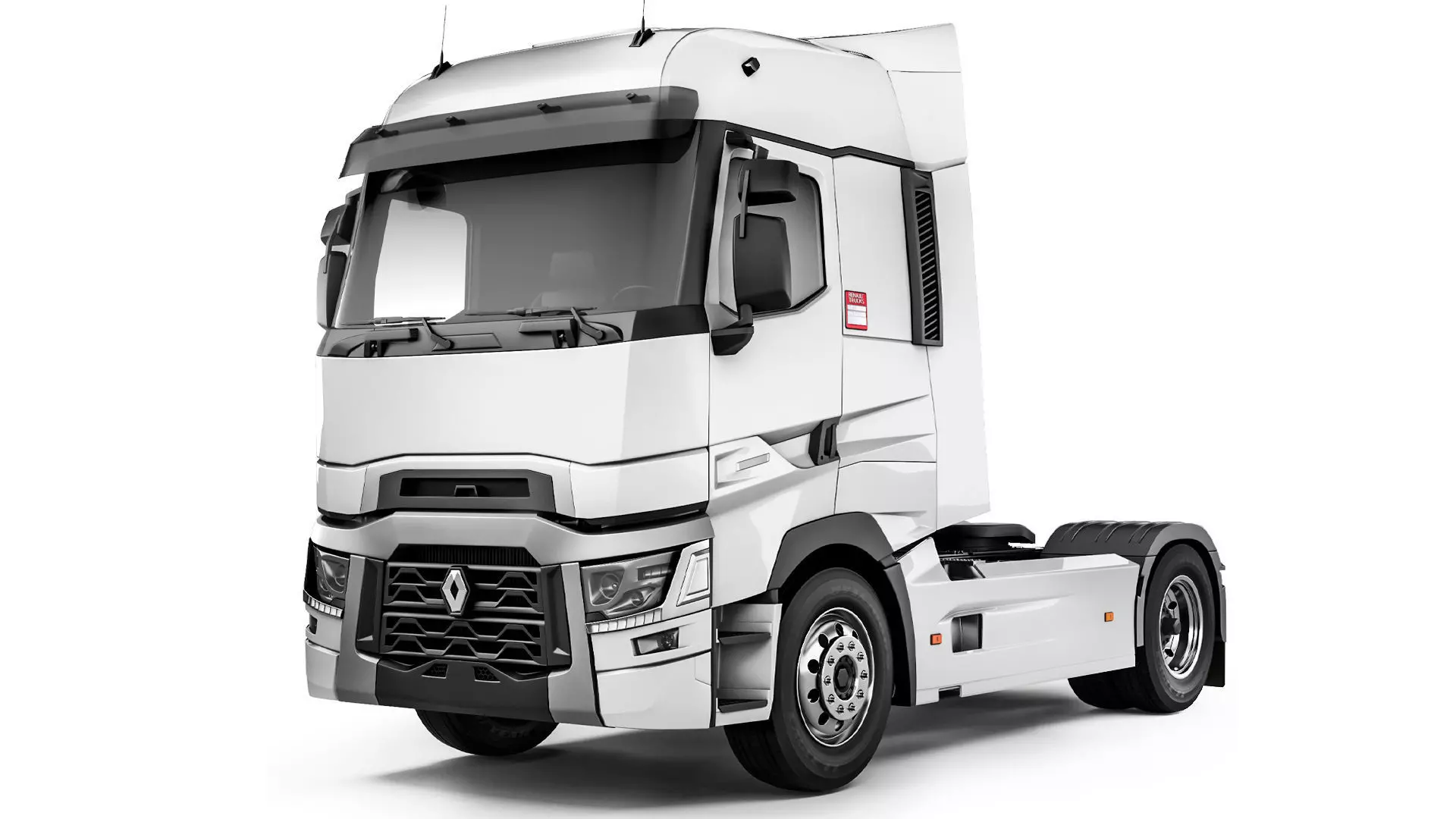 Renault T520 4x2 2018 3D model_0