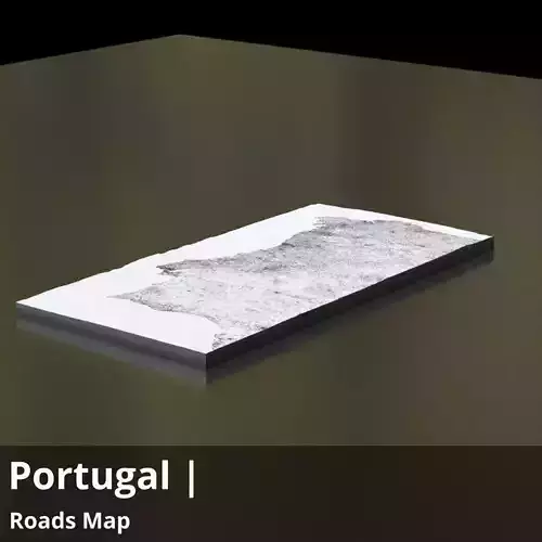 Portugal Roads and Buildings 22k High resolution Maps and masks