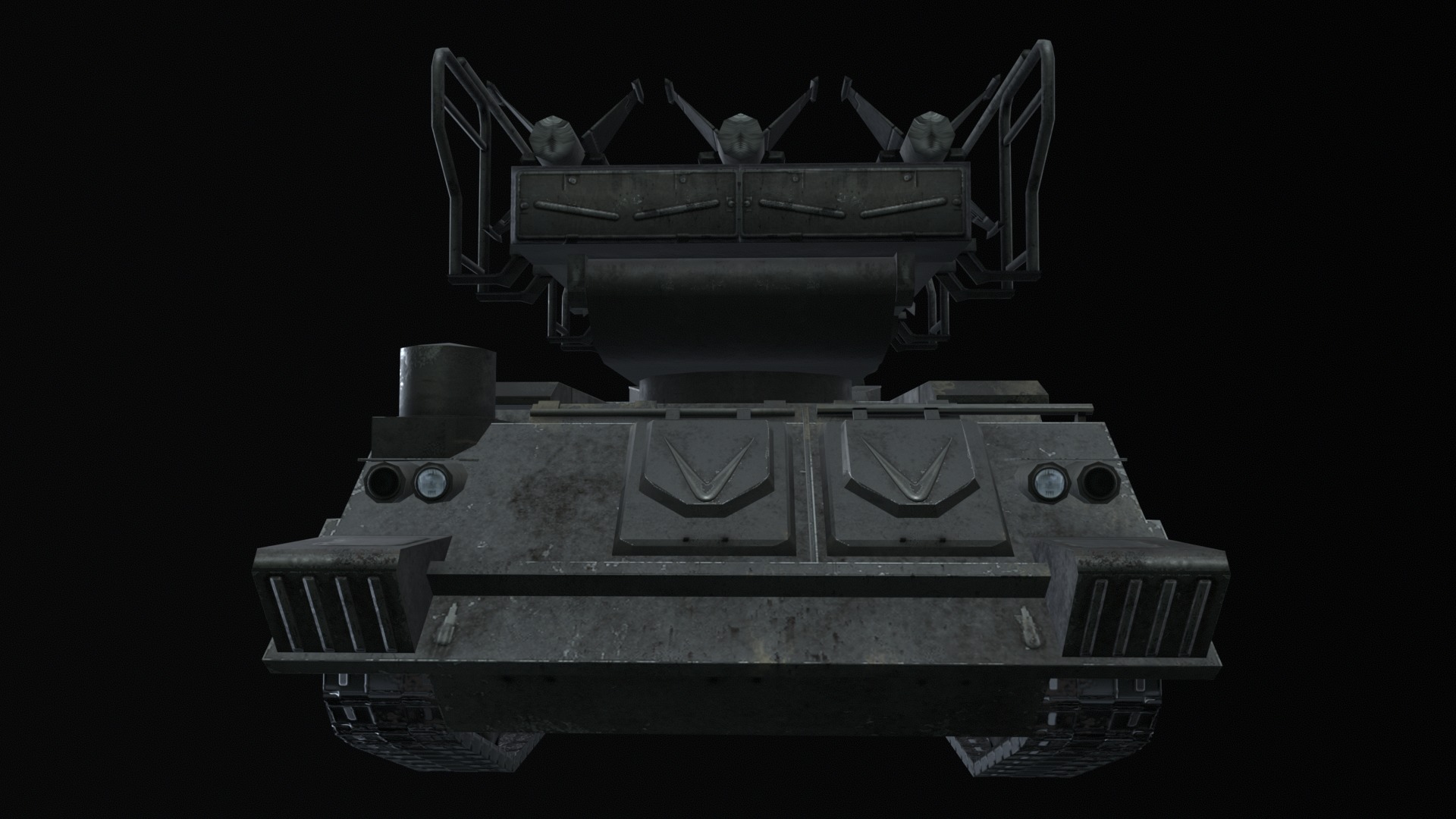 Asset - Army - SA 6 Gainful - 3D MODEL Low-poly Low-poly 3D model_14