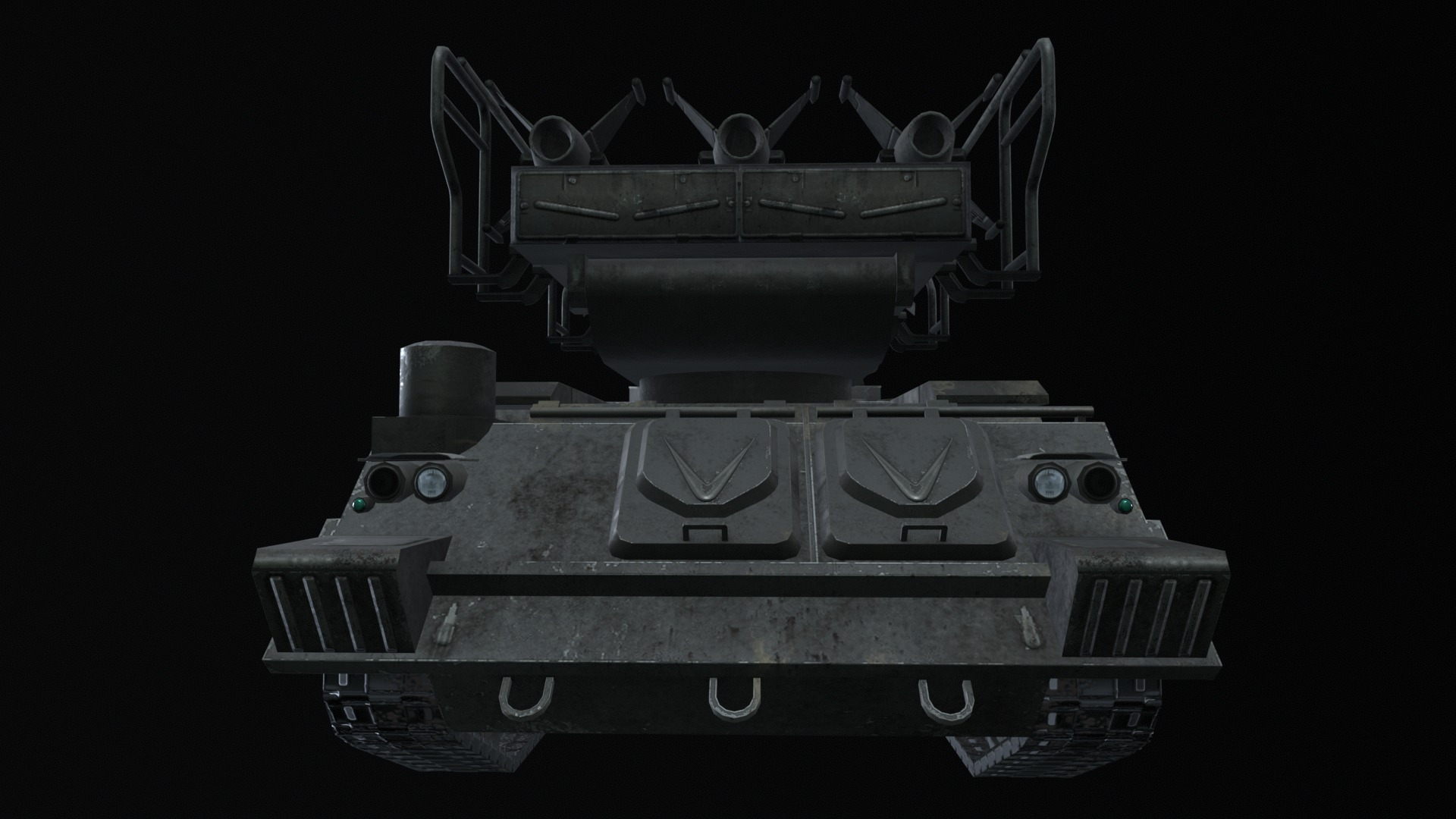 Asset - Army - SA 6 Gainful - 3D MODEL Low-poly Low-poly 3D model_16