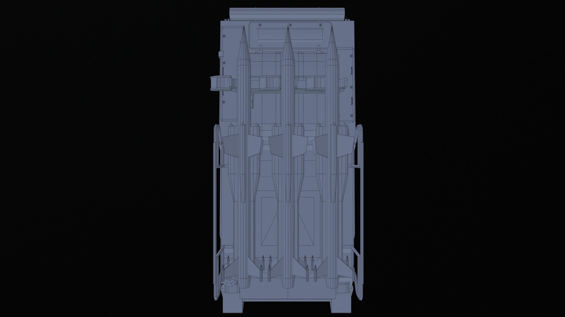 Asset - Army - SA 6 Gainful - 3D MODEL Low-poly Low-poly 3D model_28