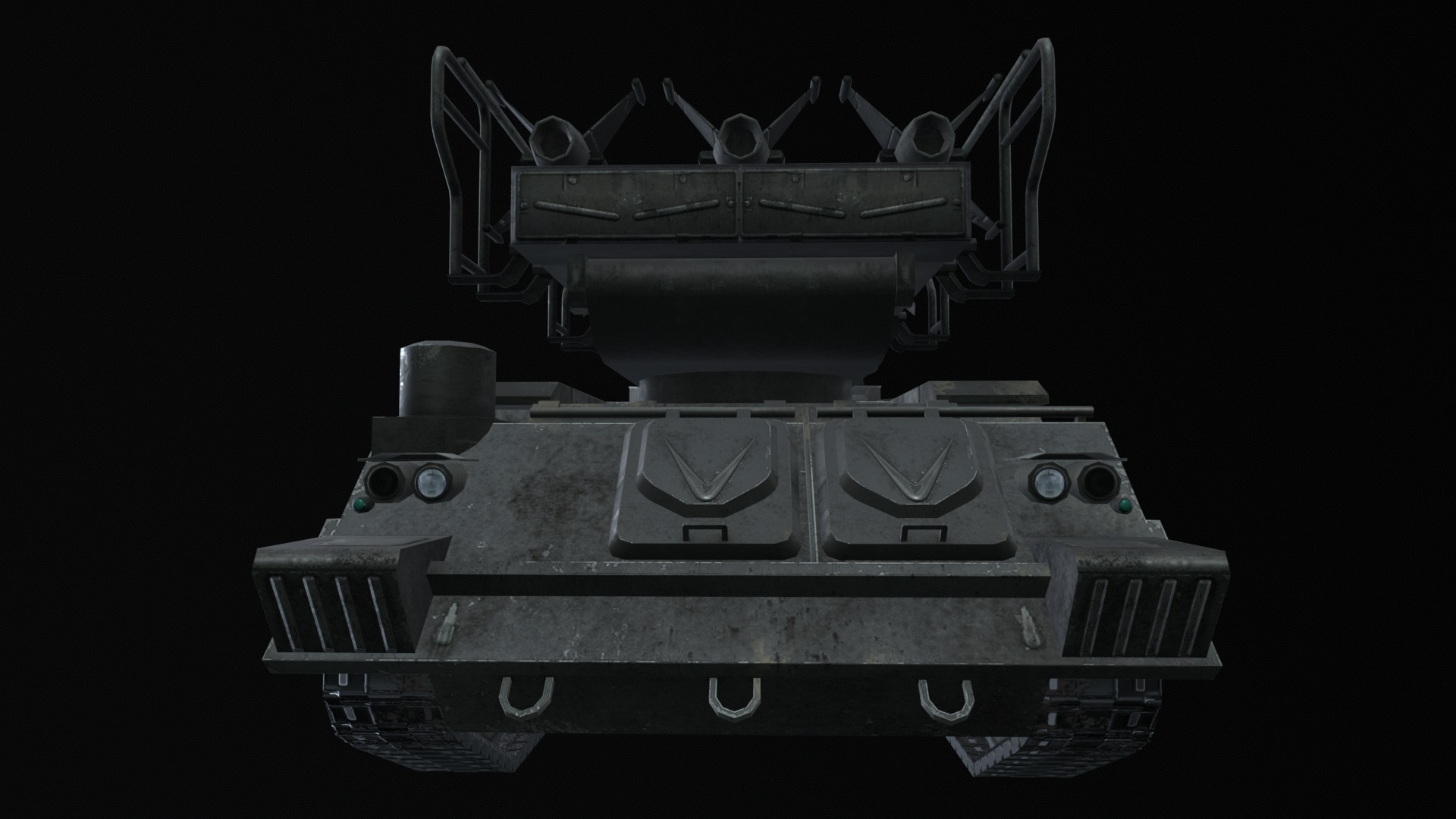 Asset - Army - SA 6 Gainful - 3D MODEL Low-poly Low-poly 3D model_19