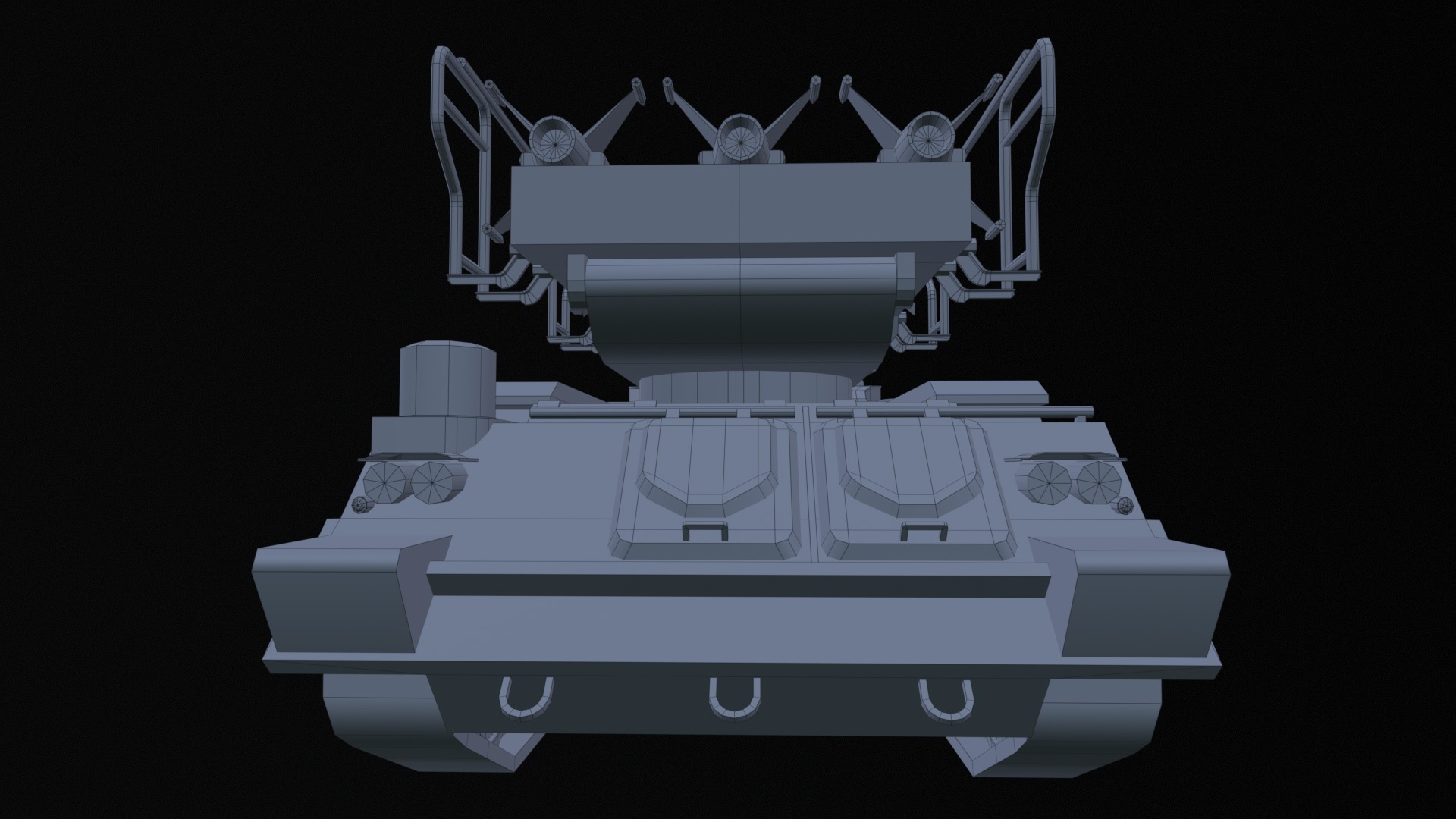 Asset - Army - SA 6 Gainful - 3D MODEL Low-poly Low-poly 3D model_51
