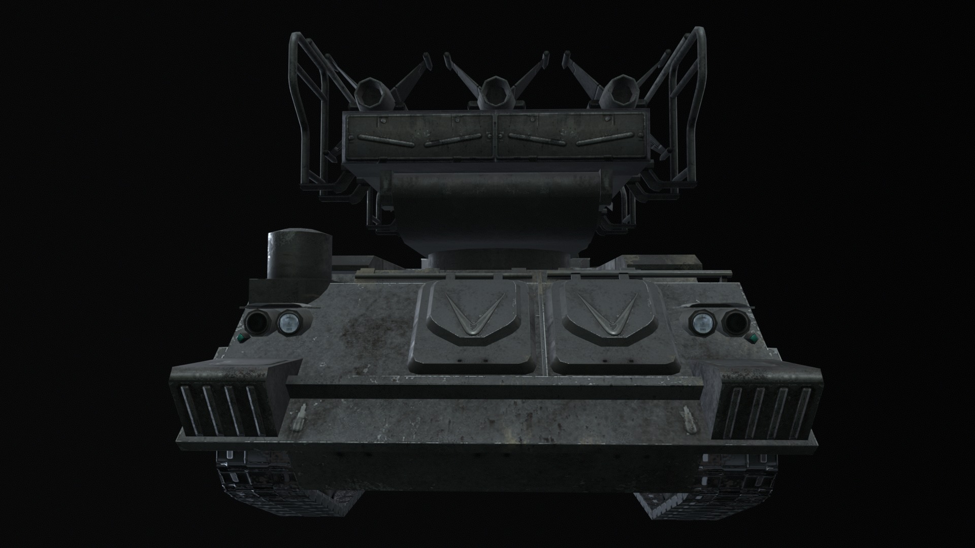 Asset - Army - SA 6 Gainful - 3D MODEL Low-poly Low-poly 3D model_27