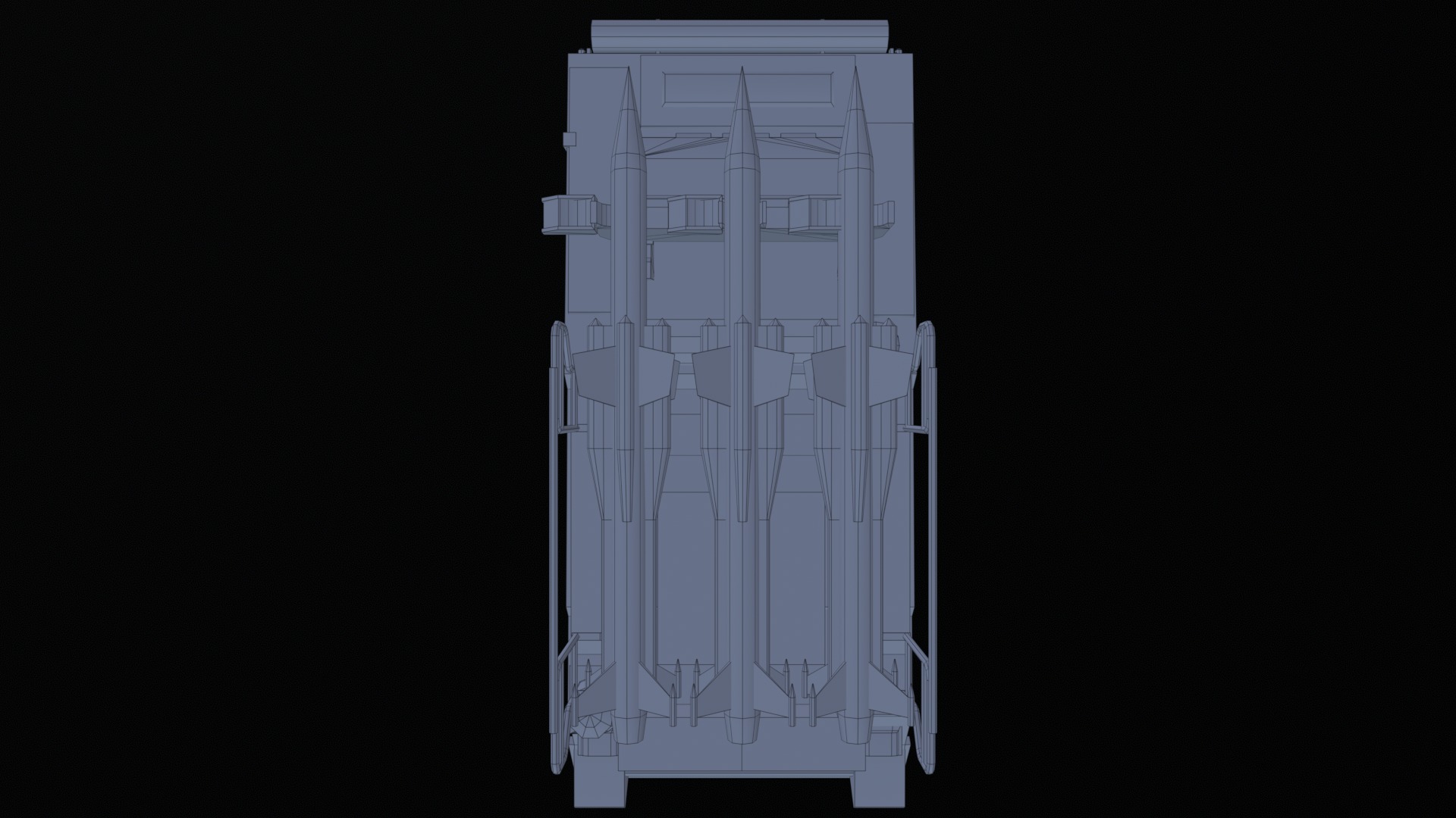 Asset - Army - SA 6 Gainful - 3D MODEL Low-poly Low-poly 3D model_43