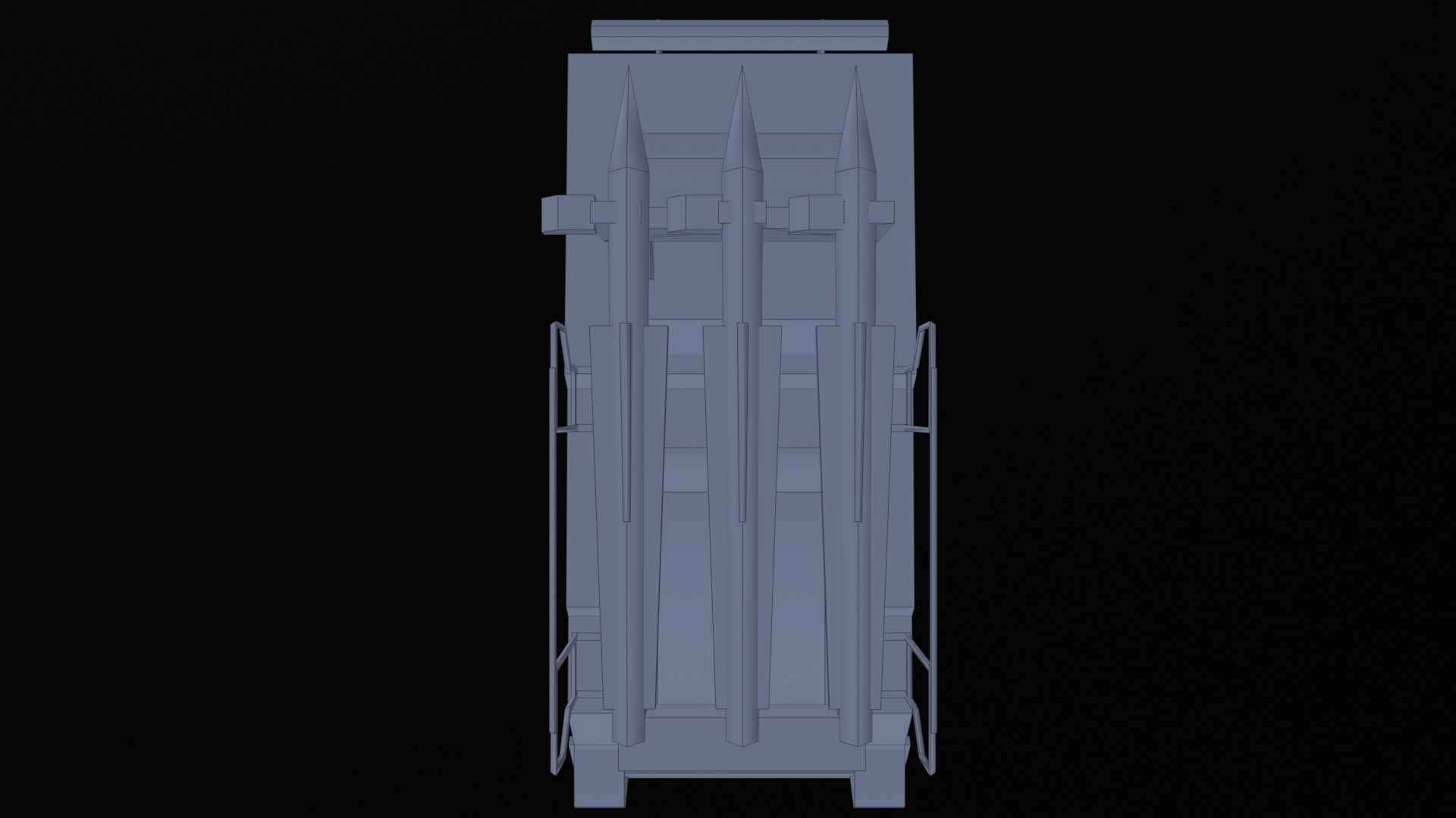 Asset - Army - SA 6 Gainful - 3D MODEL Low-poly Low-poly 3D model_6