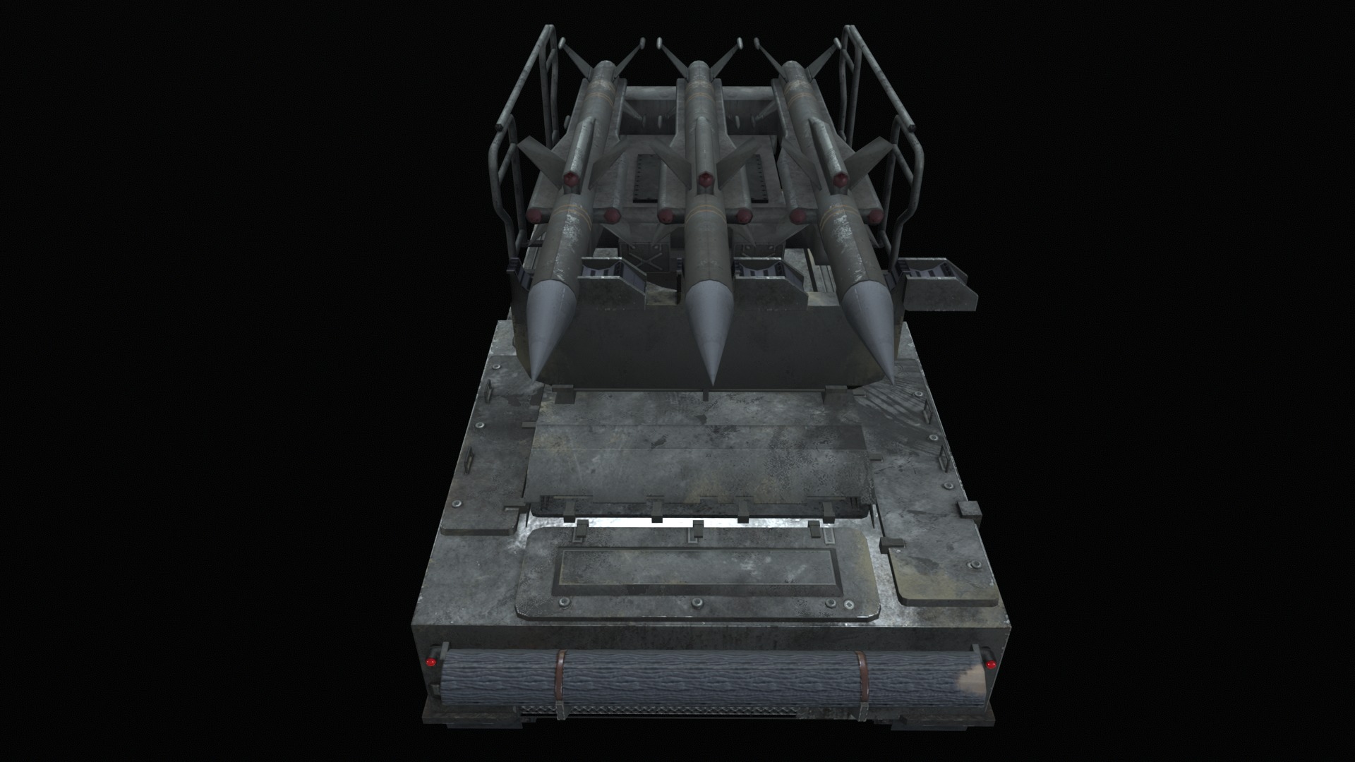 Asset - Army - SA 6 Gainful - 3D MODEL Low-poly Low-poly 3D model_15