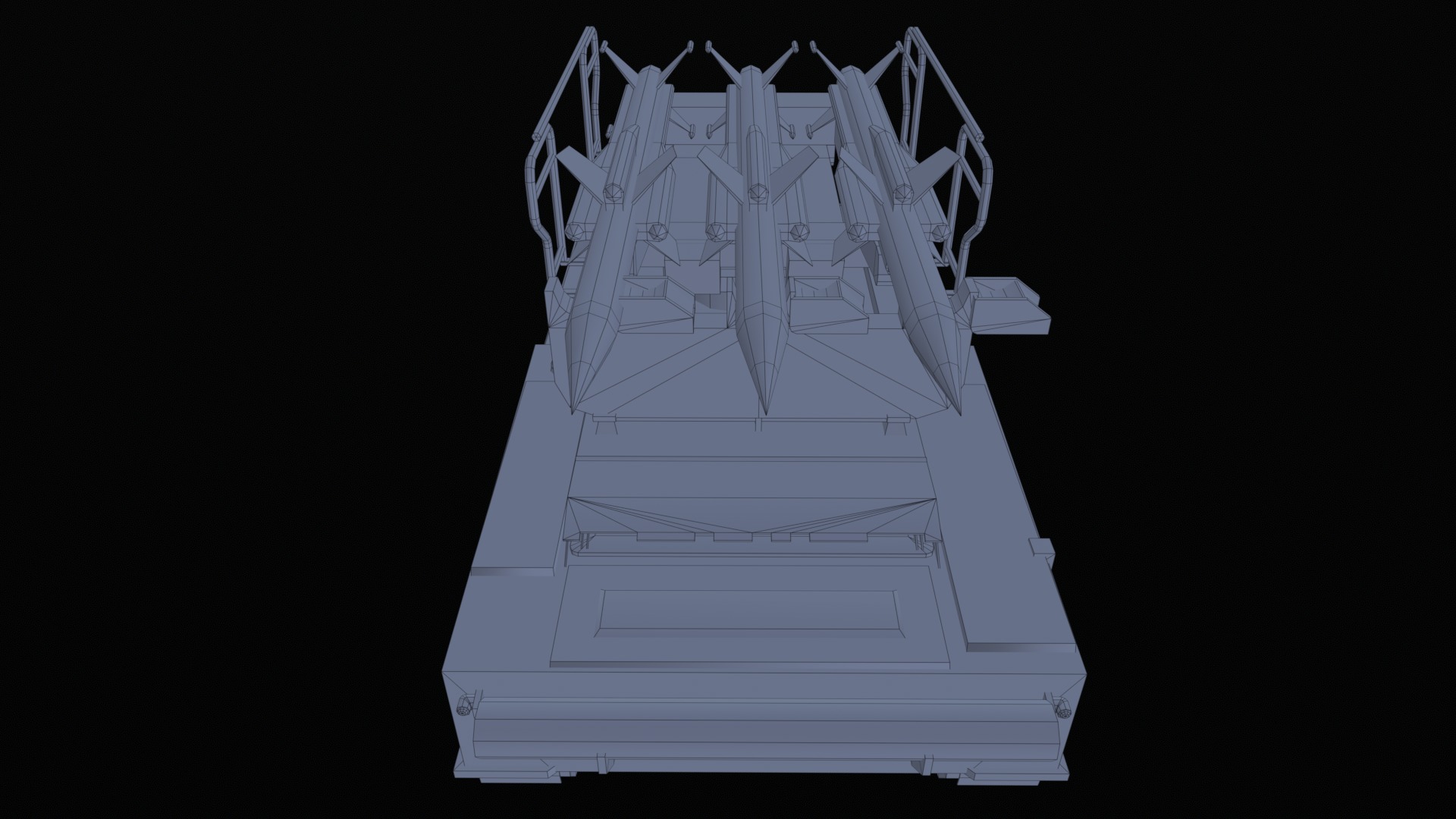 Asset - Army - SA 6 Gainful - 3D MODEL Low-poly Low-poly 3D model_12