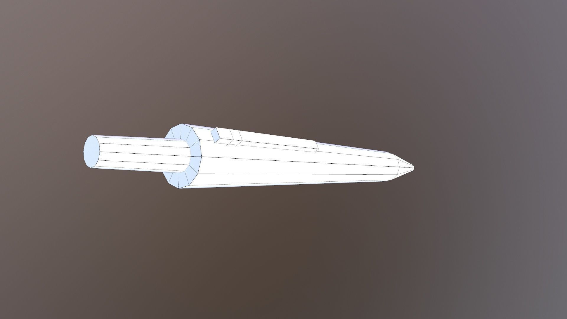 Pen 3D Model Low-poly 3D model_7