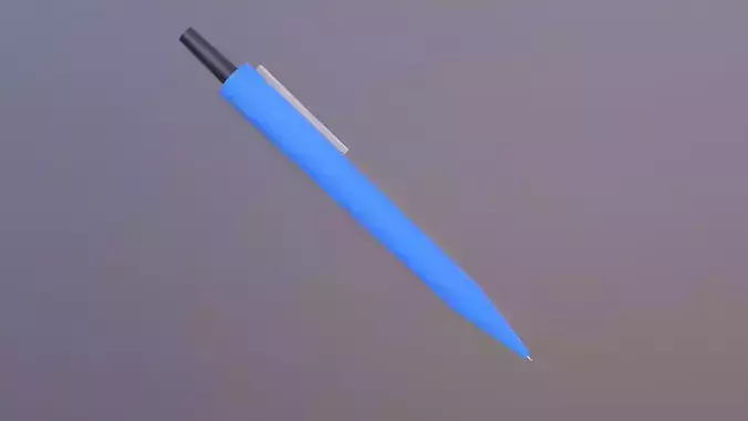Pen 3D Model Low-poly 3D model