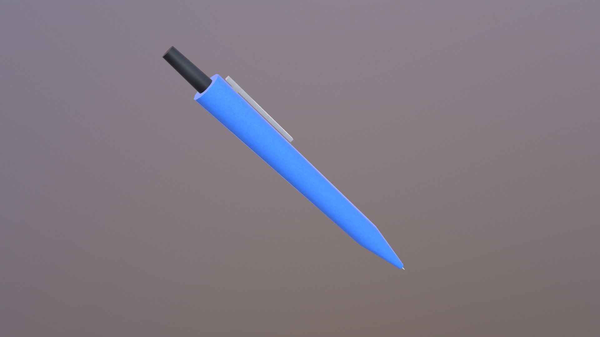 Pen 3D Model Low-poly 3D model_2