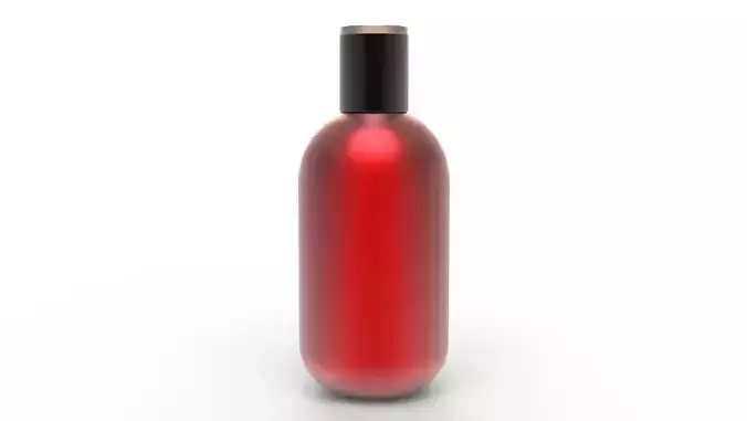 Glossy Cosmetic Bottle Mockup for Skincare and Beauty Products