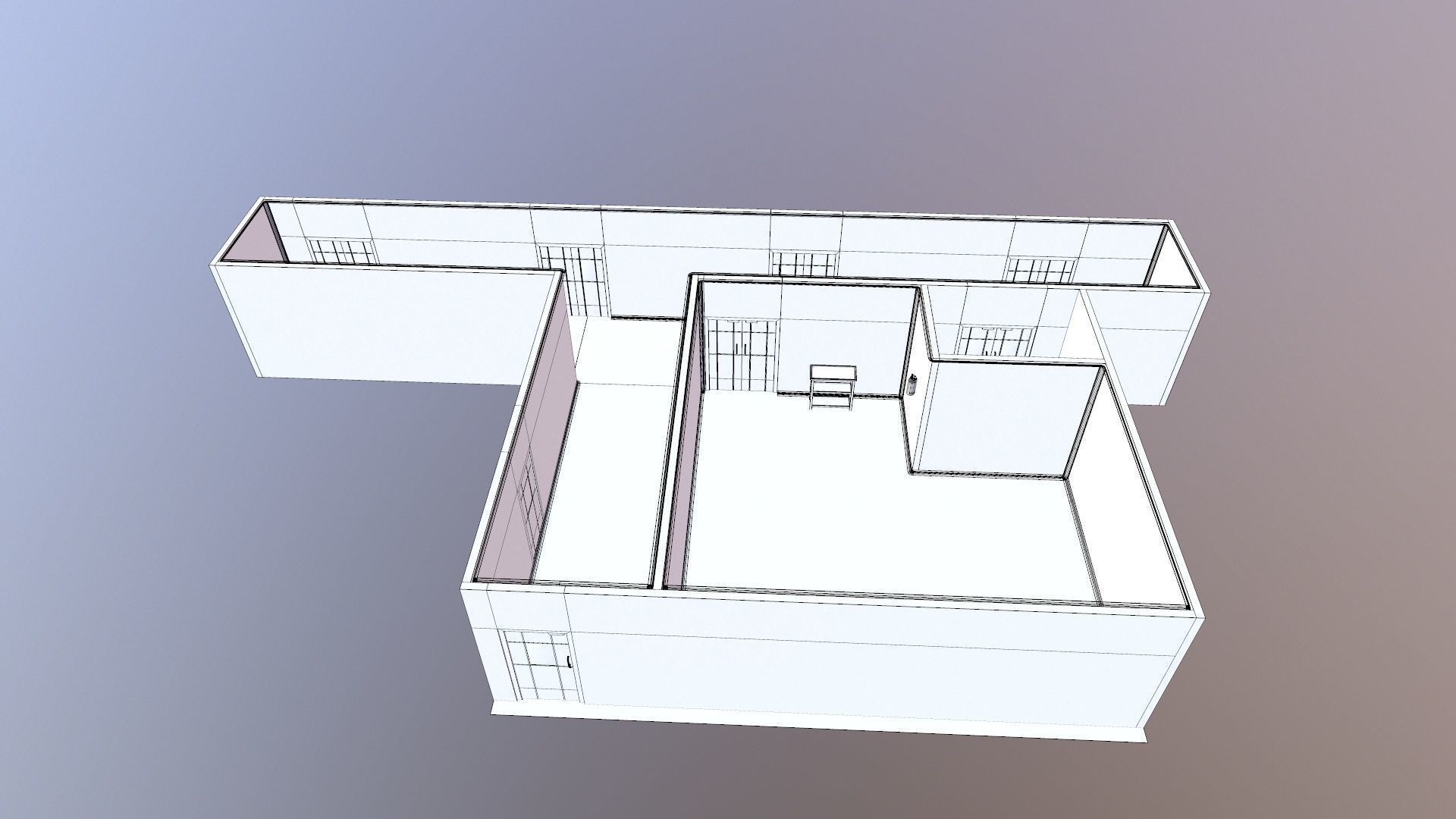 Pharma Room Low-poly 3D model_13