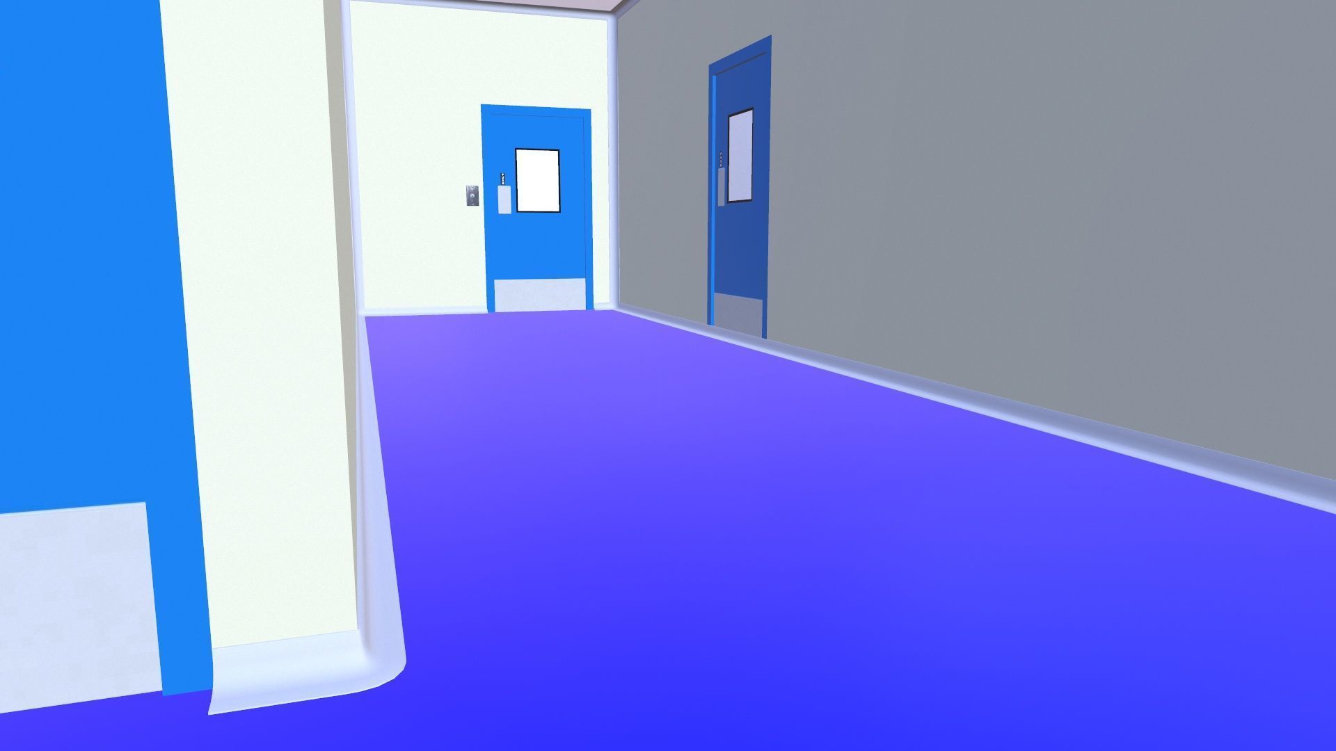 Pharma Room Low-poly 3D model_5