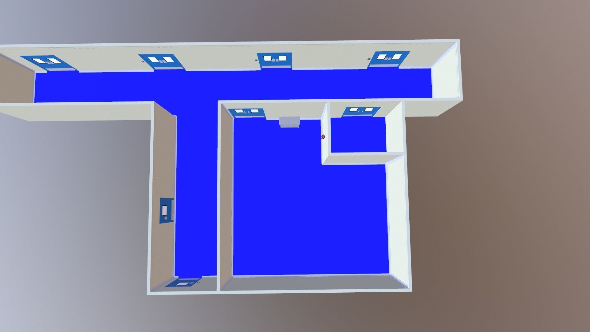 Pharma Room Low-poly 3D model_10