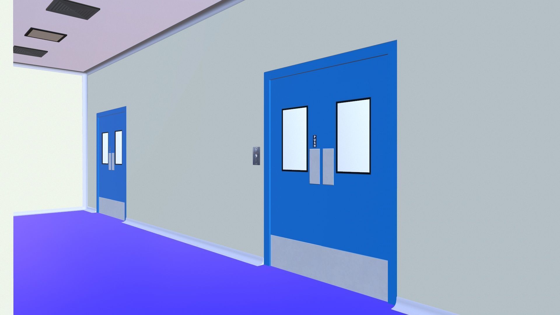 Pharma Room Low-poly 3D model_6