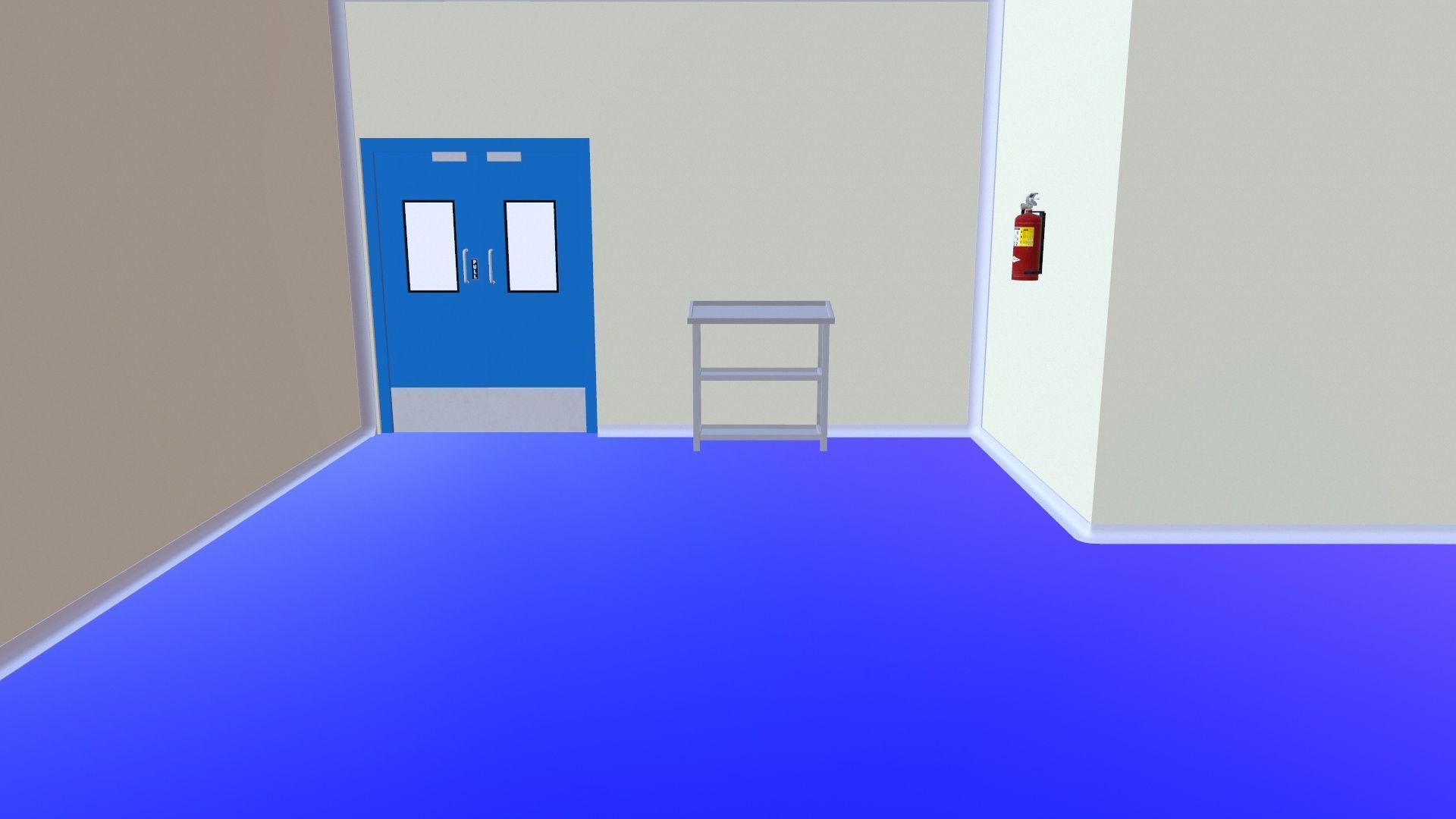 Pharma Room Low-poly 3D model_8