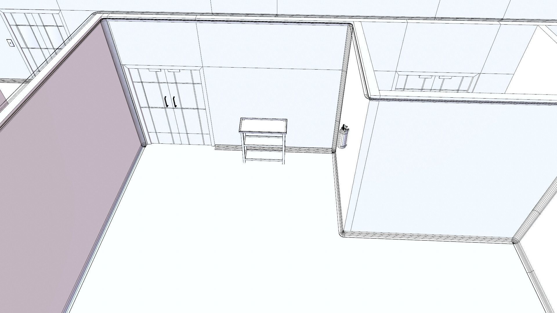 Pharma Room Low-poly 3D model_14