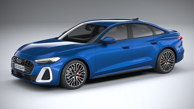 Audi A5 Sedan S-line 2025 3D model