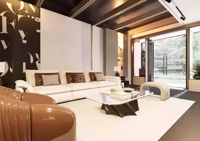 LIVING ROOM AND KITCHEN 01