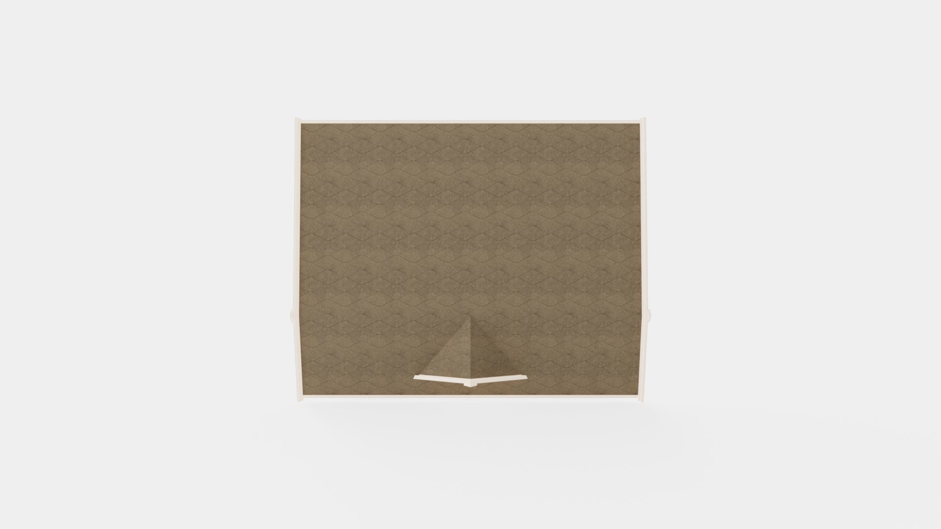 Garden House Low-poly 3D model_5