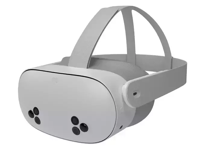 Meta Quest 3S VR Headset 3D model