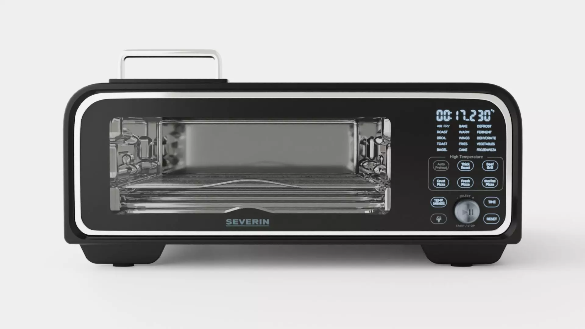 Pizza Oven Low-poly 3D model_0