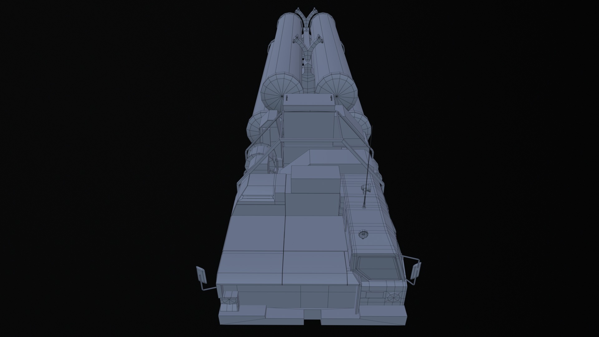 Asset - Army - S300 - 3D MODEL Low-poly Low-poly 3D model_12