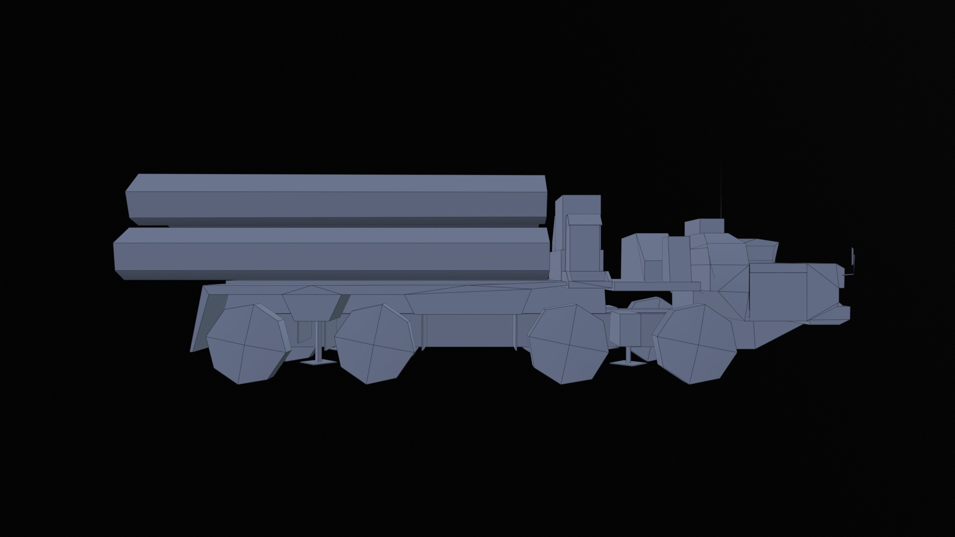 Asset - Army - S300 - 3D MODEL Low-poly Low-poly 3D model_53