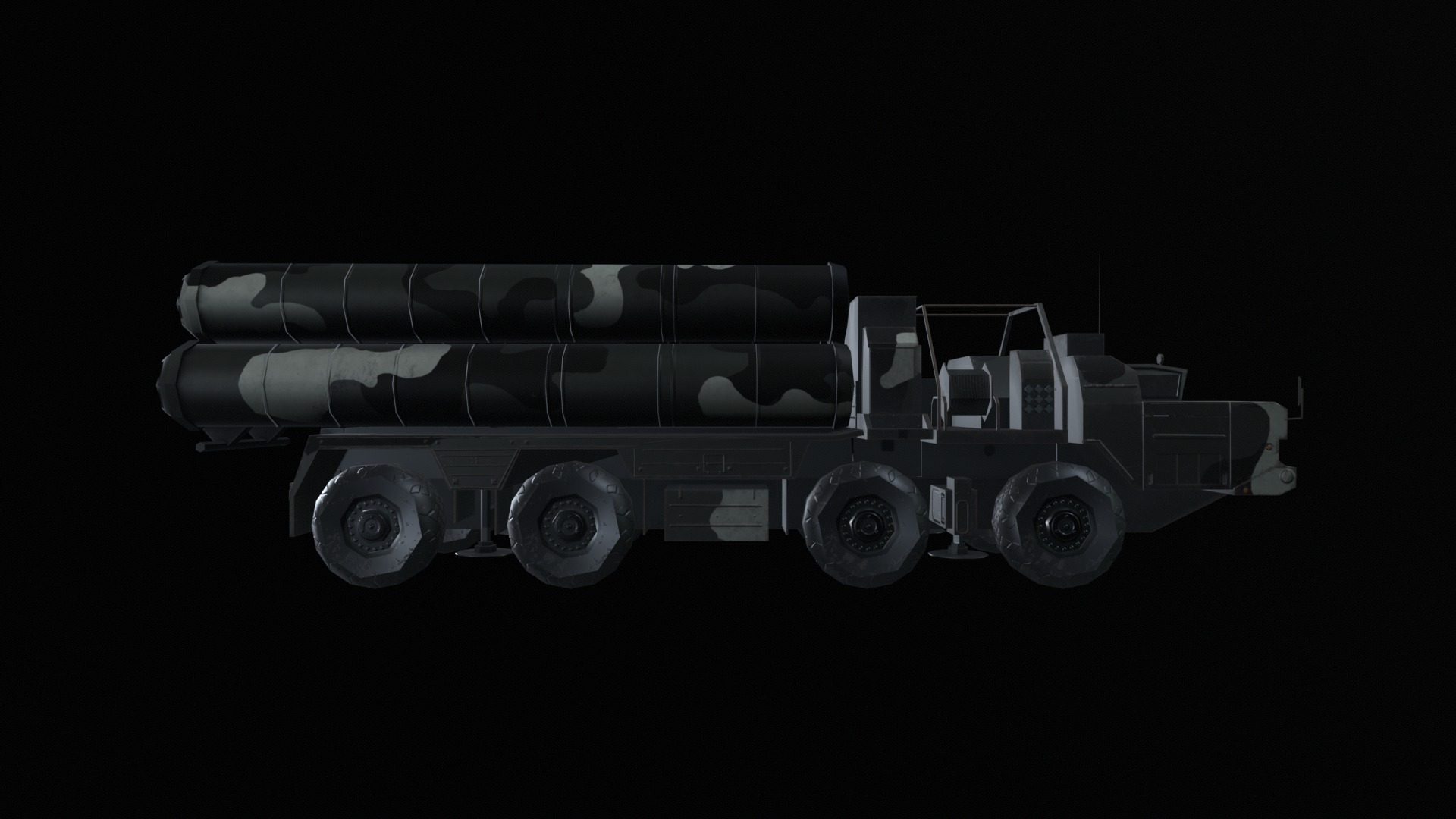 Asset - Army - S300 - 3D MODEL Low-poly Low-poly 3D model_18