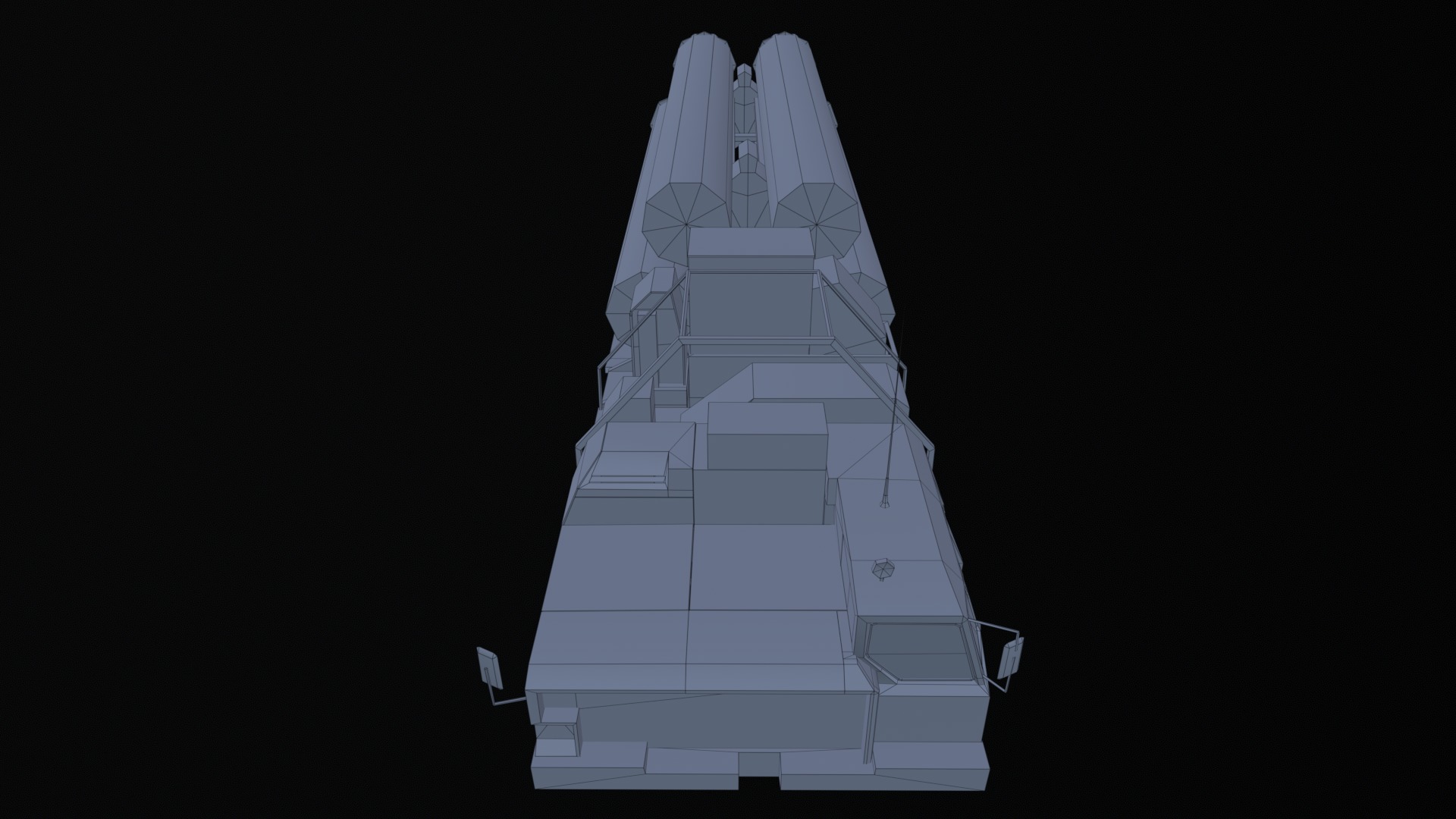 Asset - Army - S300 - 3D MODEL Low-poly Low-poly 3D model_42