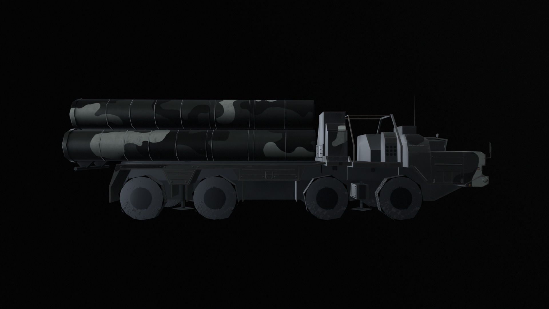 Asset - Army - S300 - 3D MODEL Low-poly Low-poly 3D model_38