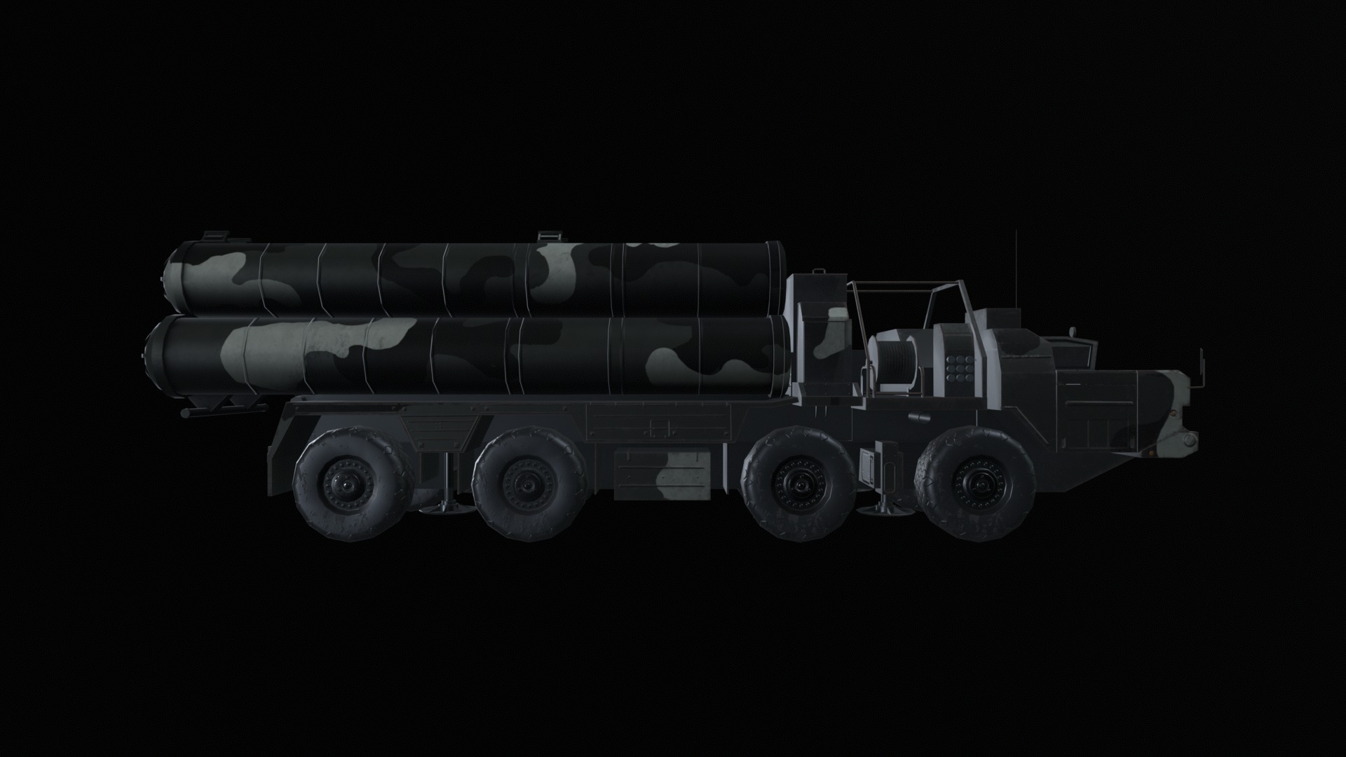 Asset - Army - S300 - 3D MODEL Low-poly Low-poly 3D model_8