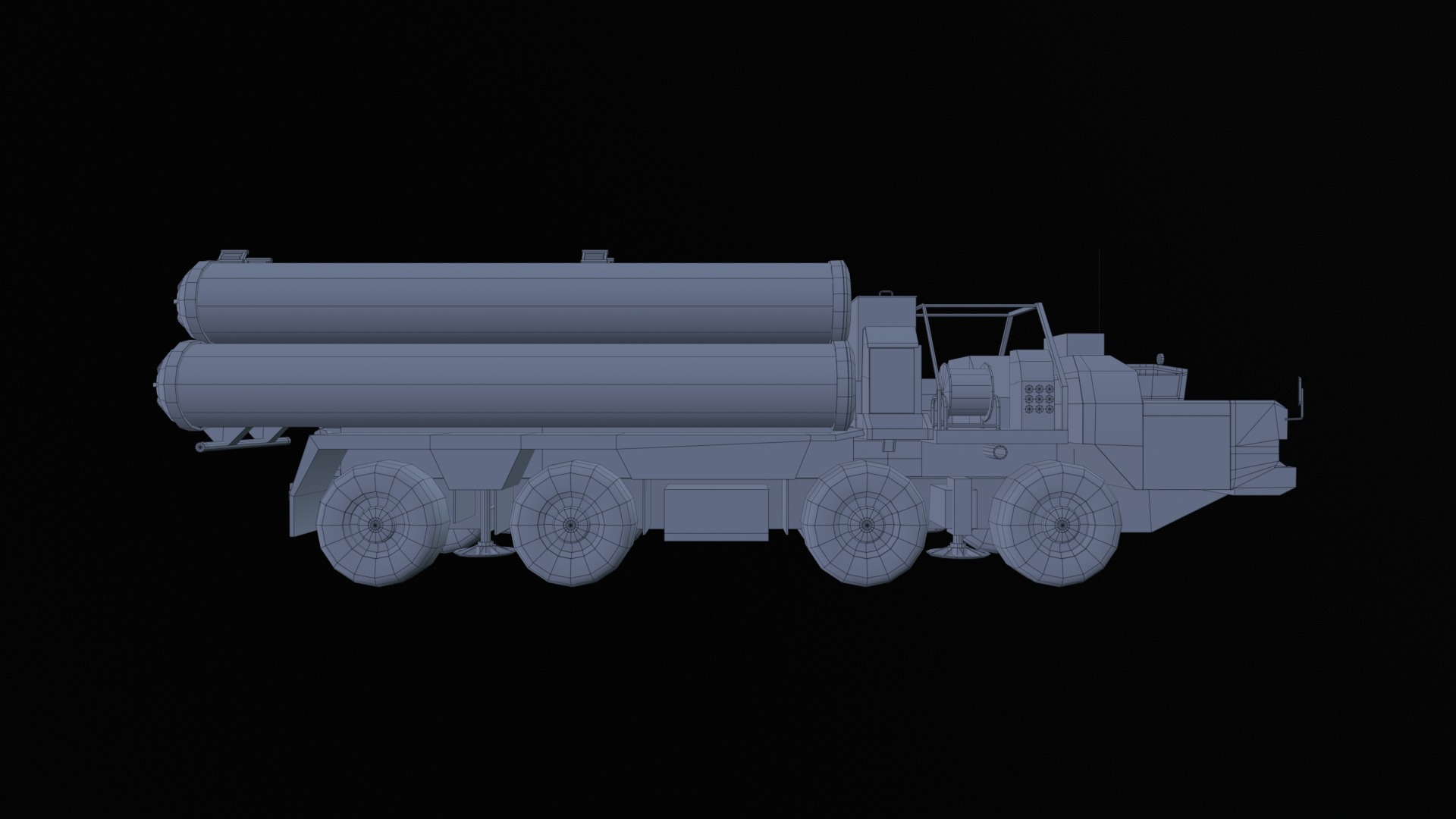 Asset - Army - S300 - 3D MODEL Low-poly Low-poly 3D model_13