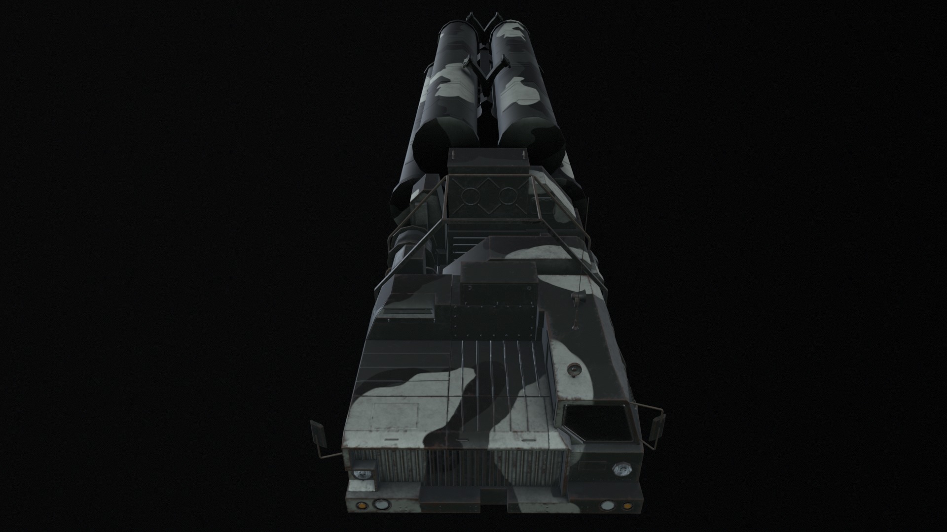 Asset - Army - S300 - 3D MODEL Low-poly Low-poly 3D model_7