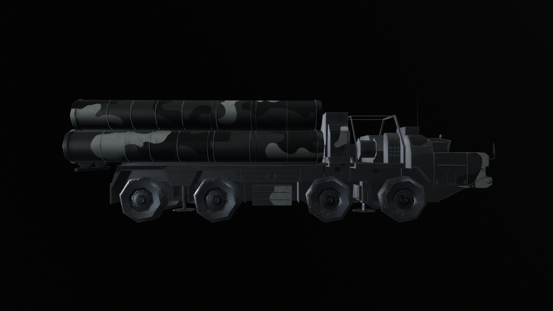 Asset - Army - S300 - 3D MODEL Low-poly Low-poly 3D model_28